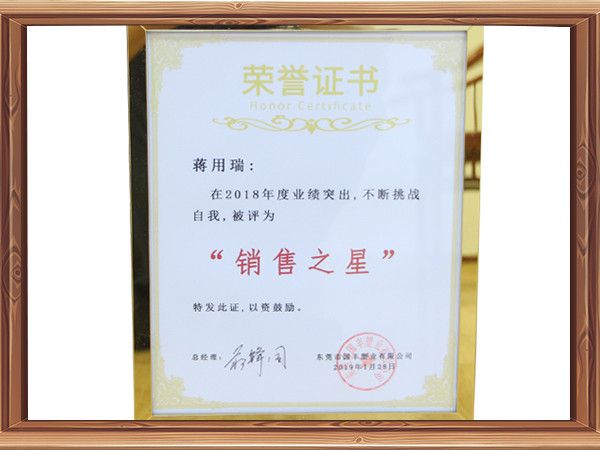 國豐個(gè)人榮譽(yù)